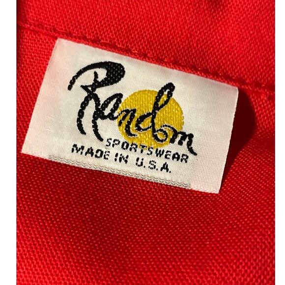 Vintage Womens Random Sportswear Size 16 Red 3/4 Sleeve Open Front Blazer Pocket - Picture 2 of 7